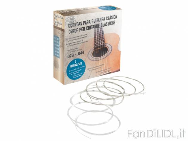 Set corde di ricambio per chitarra , prezzo 9,99 &#8364; per Al set 
- Corde ...