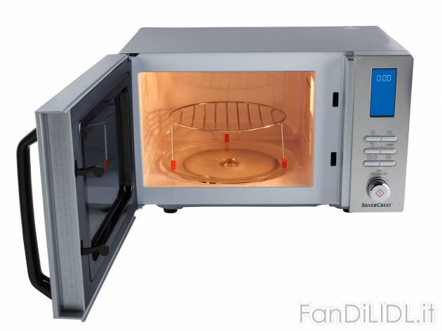 Microonde digitale argento , prezzo 69.00 &#8364; 
- Con grill e 10 pratici ...