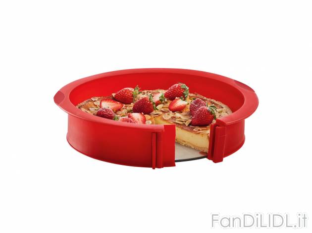 Stampo da forno in silicone con fondo in vetro , prezzo 4.99 &#8364; 
- Bordo ...