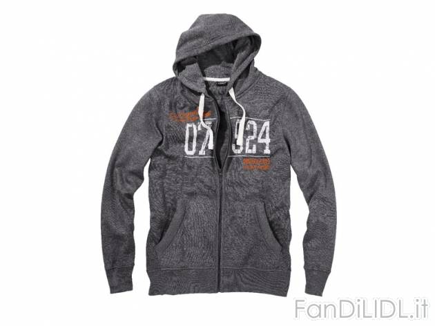 Felpa da uomo Livergy, prezzo 9,99 &#8364; per Alla confezione 
-      Misure: 48 - 62