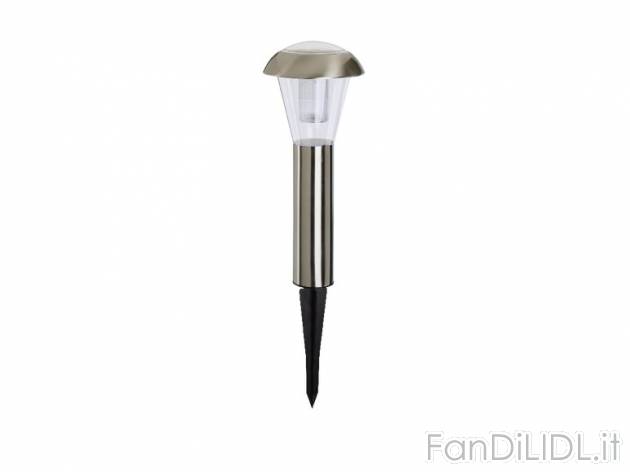 Lampada da giardino ad energia solare Livarno Lux, prezzo 11,99 &#8364; per ...