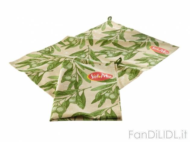 Asciugapiatti 50 x 70 cm Ernesto, prezzo 2,99 &#8364; per Alla confezione 
- ...