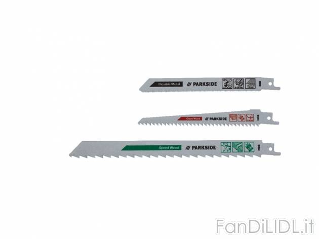 Lame per seghetto elettrico Parkside, prezzo 3,99 &#8364; per Alla confezione ...