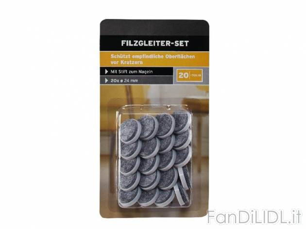Set feltrini o pad protettivi , prezzo 1,49 &#8364; per Alla confezione 
- ...