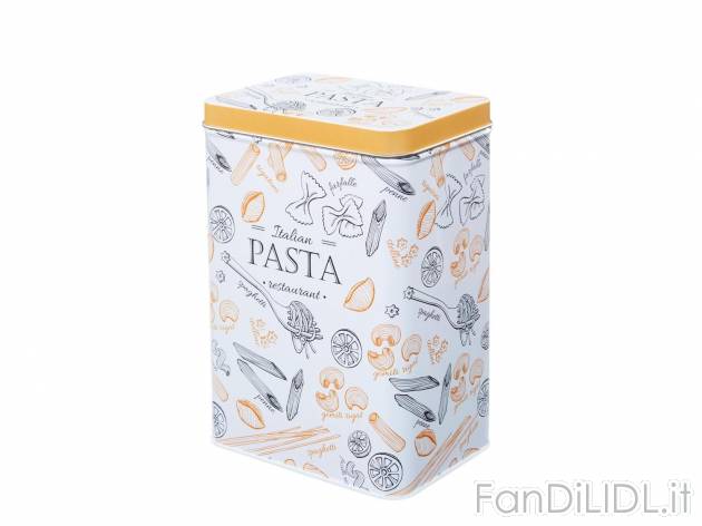 Contenitore da cucina in latta , prezzo 2.99 &#8364; per Alla confezione 
A ...