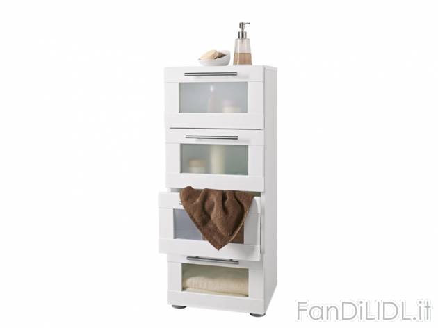 Cassettiera per bagno Miomare, prezzo 39,99 &#8364; per Alla confezione 
- ...