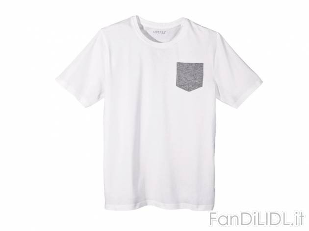 Maglia pigiama da uomo Livergy, prezzo 3,99 &#8364; per Alla confezione 
- Materiale: ...