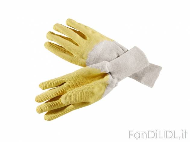 Guanti da giardinaggio Florabest, prezzo 1,99 &#8364; per Alla confezione 
- ...