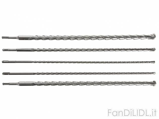 Set punte da trapano per calcestruzzo Parkside, prezzo 12,99 &#8364; per Al ...