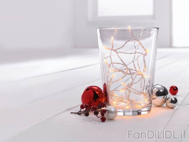 Catena luminosa LED per interni , prezzo 2.99 &#8364; 
- Funzionamento a batteria
- ...