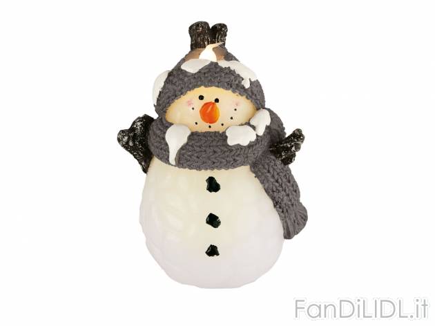 Figura LED in cera , prezzo 4.99 &#8364; 
- Funzionamento a batteria
- Timer ...