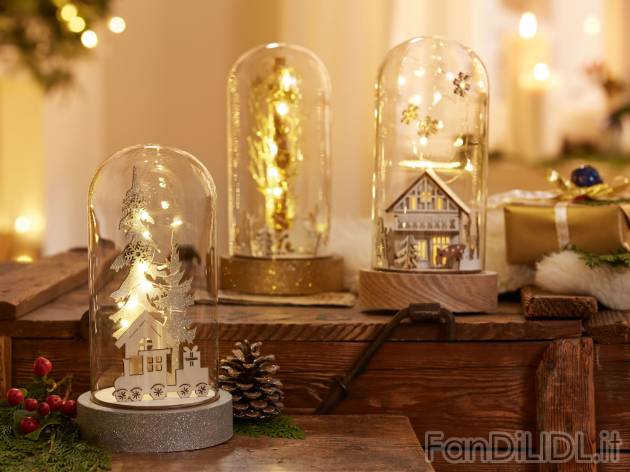Campana decorativa con LED , prezzo 8.99 &#8364; 
- Con figure in legno
- ...