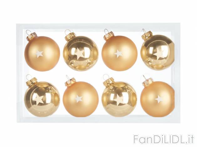 Palline natalizie in vetro , prezzo 2.99 &#8364;