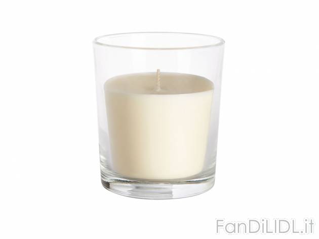 Candela profumata , prezzo 2.49 &#8364; 
- Vaso in vetro
- c. 9,5 x 11 cm ...