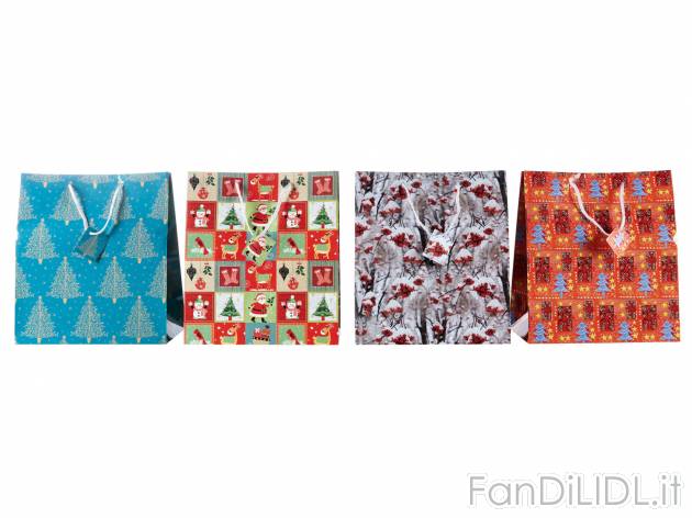 Set sacchetti regalo , prezzo 1.99 &#8364; 
- Con cordicella colorata e bigliettini ...