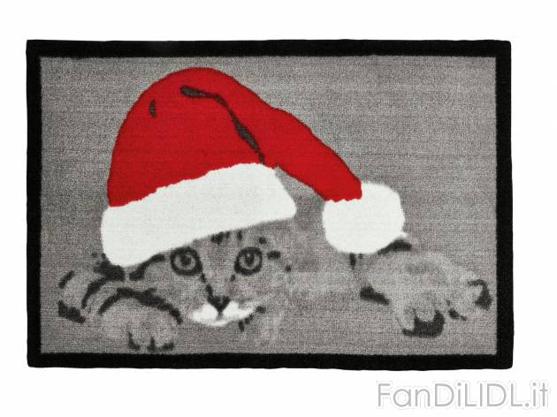 Tappeto natalizio catturasporco 60x40 cm , prezzo 3.99 &#8364;