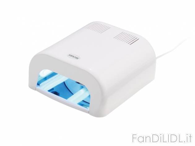 Fornetto unghie UV Sanitas, prezzo 24,99 &#8364; per Alla confezione 
- Per ...