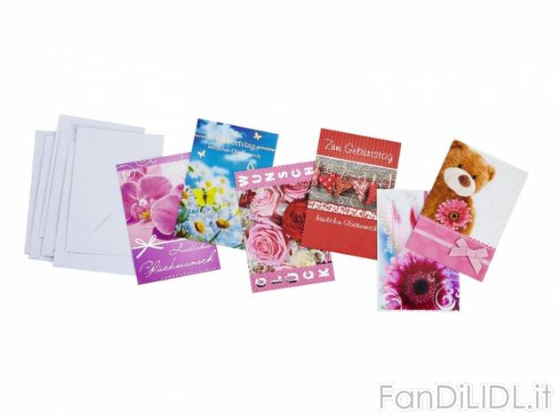 Biglietti augurali Melinera, prezzo 1,49 &#8364; per Alla confezione 
- Buste ...