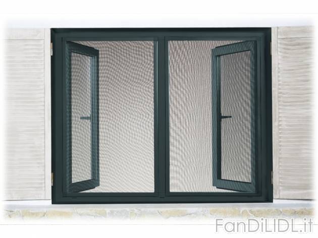 Zanzariera per finestre 130 x 150 cm Powerfix, prezzo 19,99 &#8364; per Alla ...