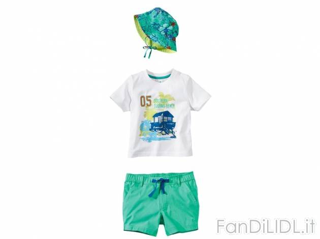 Completo estivo da bambino Lupilu, prezzo 6,99 &#8364; per Alla confezione 
- ...