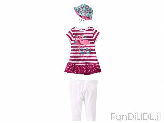 Completo estivo da bambina Lupilu, prezzo 6,99 &#8364; per Alla confezione 
- ...