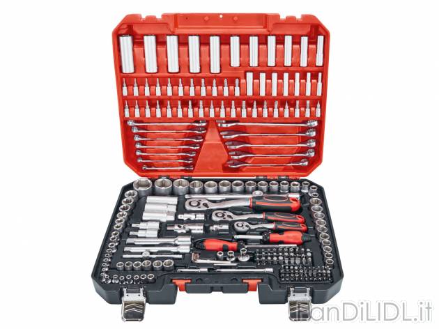 Set chiavi a bussola, 216 pezzi , prezzo 99.00 &#8364; 
- Al cromo-vanadio, ...