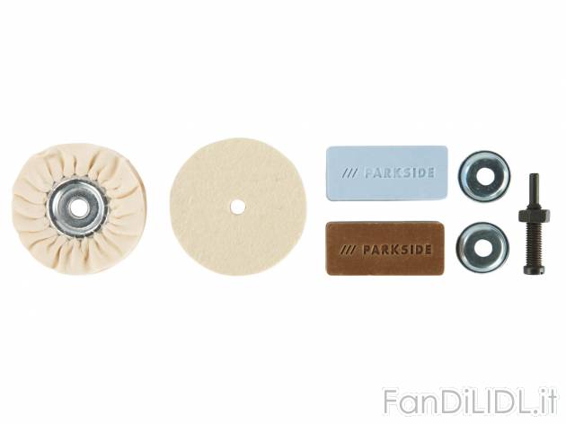 Set per lucidare o set spazzole metalliche , prezzo 4.99 &#8364; 
- Per i comuni ...
