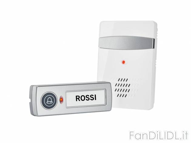 Campanello senza fili , prezzo 7.99 &#8364; 
- Con 3 opzioni di segnale: acustico, ...