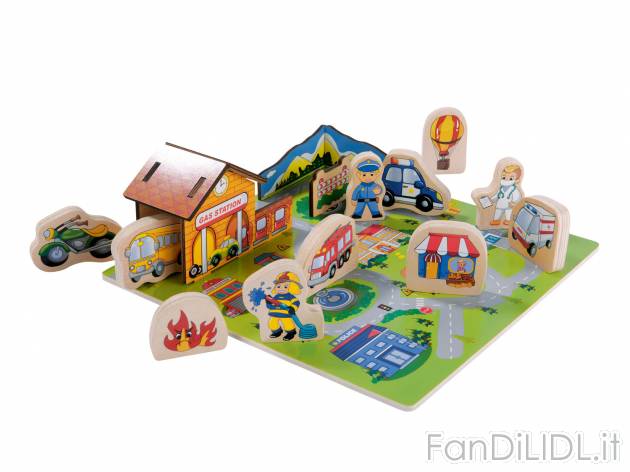 Puzzle ad incastro 3D in legno , prezzo 6.99 &#8364;