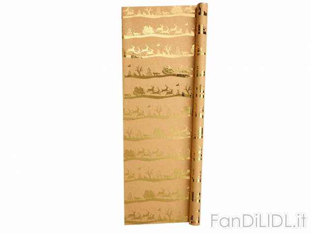 Carta da regalo 150 cm x 70 cm , prezzo 1.99 &#8364;