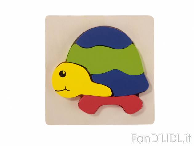 Puzzle in legno , prezzo 3.99 &#8364;