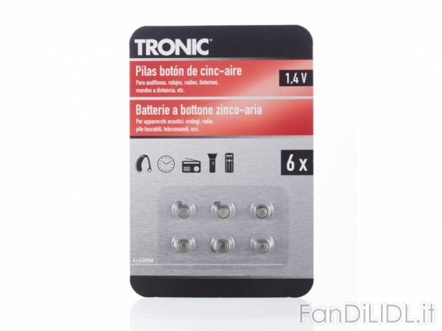 Batterie a bottone , prezzo 1,99 &#8364; per Alla confezione 
- A scelta tra: ...
