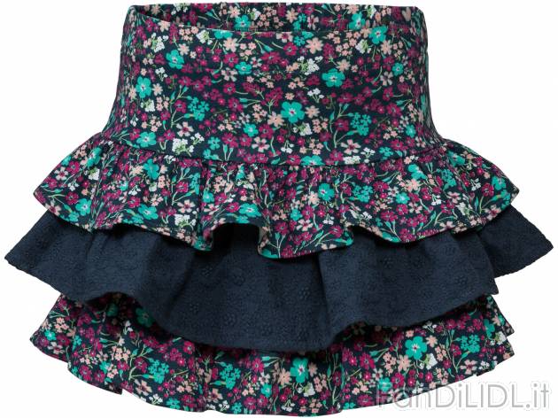 Gonna da bambina , prezzo 5.99 &#8364;  
-  In puro cotone