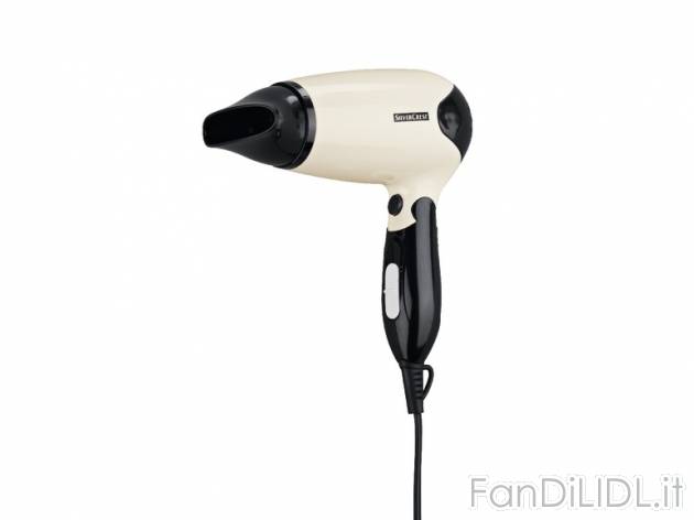 Asciugacapelli da viaggio , prezzo 8,99 &#8364; per Alla confezione 
- Con tecnologia ...