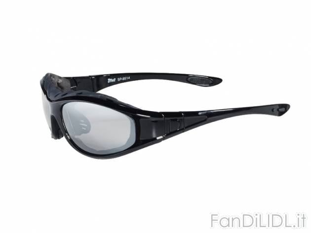 Occhiali sportivi , prezzo 7,99 &#8364; per Alla confezione 
- Con protezione ...