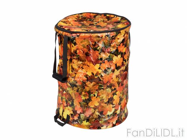 Sacco pieghevole da giardino con coperchio Florabest, prezzo 4.99 € 
106 l 
- ...