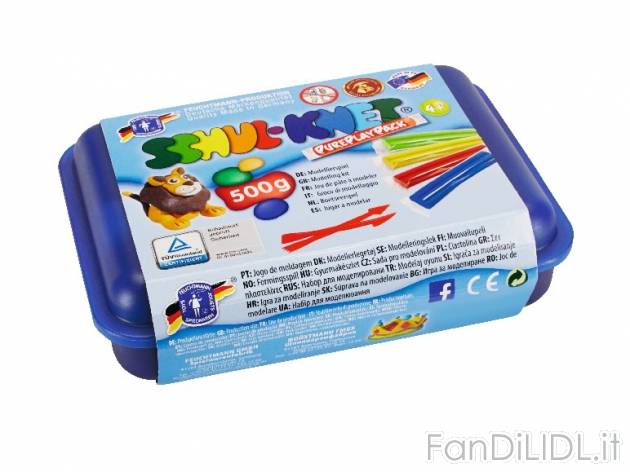 Pasta modellabile/ set per dipingere con le dita/ giochi ad incastro per bambini ...