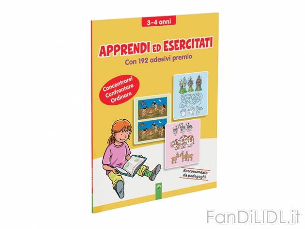 Libro per bambini con sticker , prezzo 2,49 &#8364; per Alla confezione 
- ...
