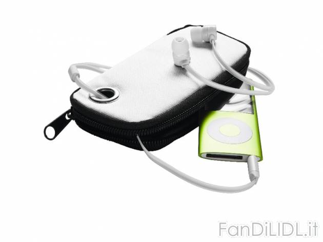 Cuffie auricolari Silvercrest, prezzo 5,99 &#8364; per Alla confezione 
- Custodia: ...