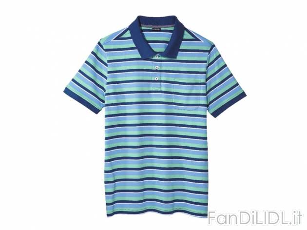 Polo da uomo Livergy, prezzo 4,99 &#8364; per Alla confezione 
- Materiale: ...