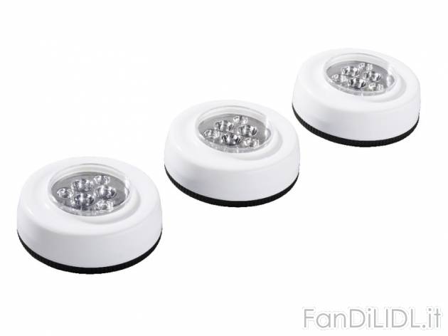 Luci LED per armadi Livarno Lux, prezzo 5,99 &#8364; per Alla confezione 
- ...