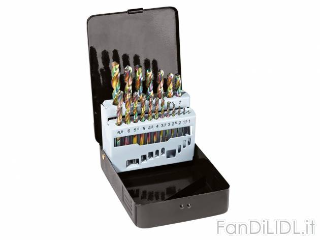 Set punte da trapano per acciaio o per legno e pietra , prezzo 9.99 &#8364; ...