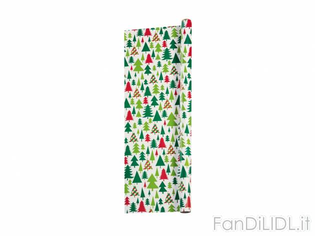 Rotolo carta da regalo 5 m x 70 cm , prezzo 0.99 &#8364;