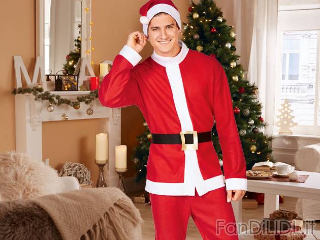 Costume da Babbo Natale per uomo , prezzo 9.99 &#8364;