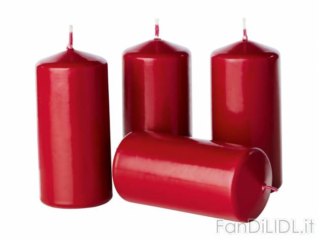 Candele, 2, 4 o 6 pezzi , prezzo 3.99 &#8364; 
- 2 pezzi (7,5x15 cm)
- 4 pezzi ...