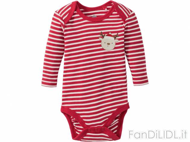 Body a manica lunga da neonati , prezzo 3.99 &#8364;  
-  In puro cotone