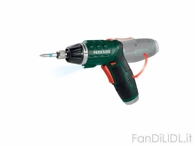 Avvitatore ricaricabile con impugnatura girevole , prezzo 19.99 &#8364; per ...