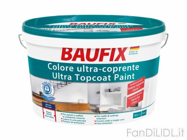 Pittura coprente per interni , prezzo 24.99 &#8364; per Alla confezione 
- ...