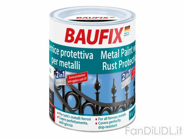 Smalto protettivo per metallo , prezzo 5.99 &#8364; per Alla confezione 
- ...