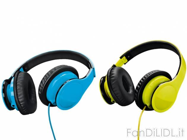 Cuffie stereo Silvercrest, prezzo 8,99 &#8364; per Alla confezione 
- Collegamento ...